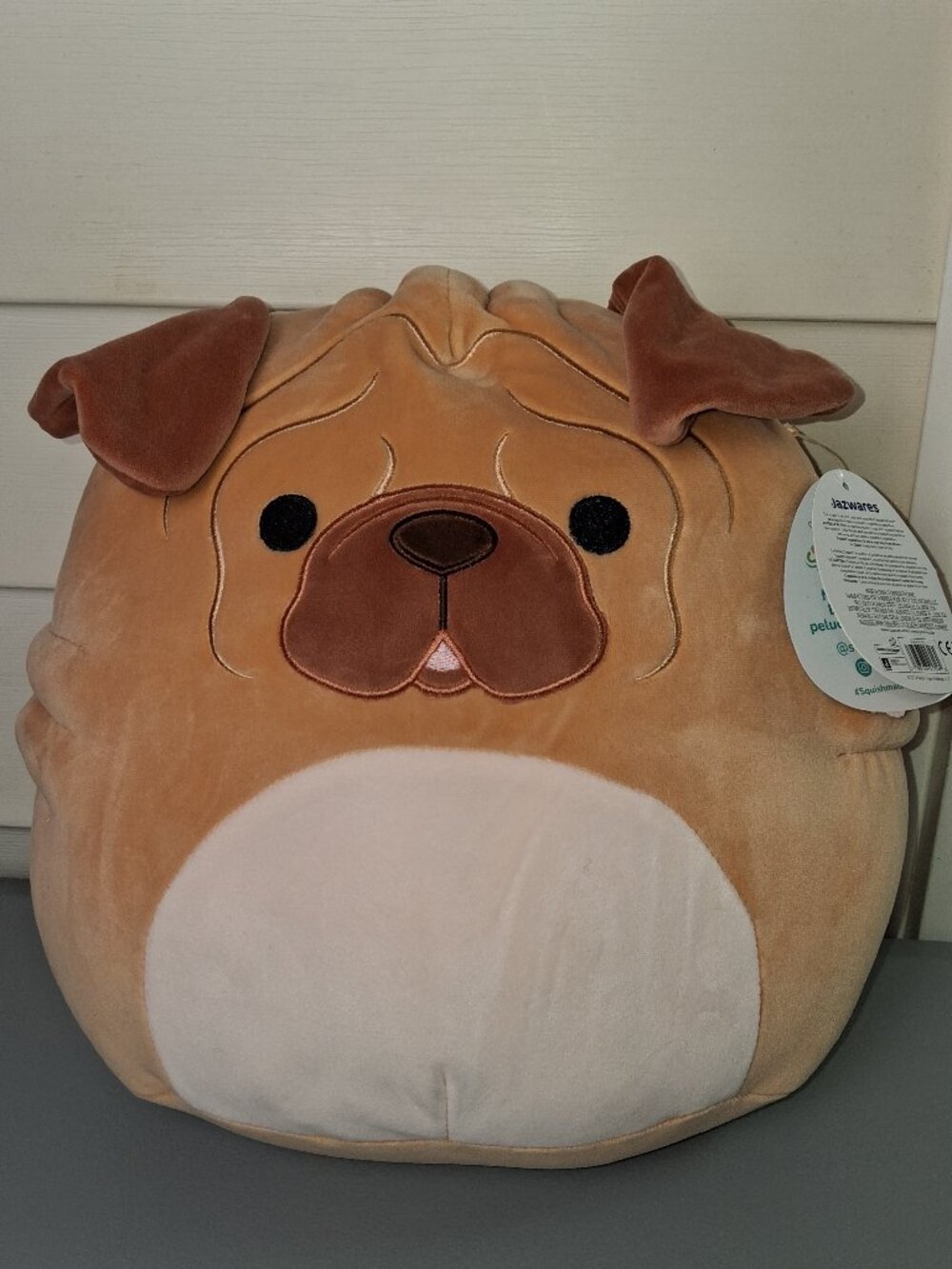 Squishmallows 12" Morton The Shar Pei Dog